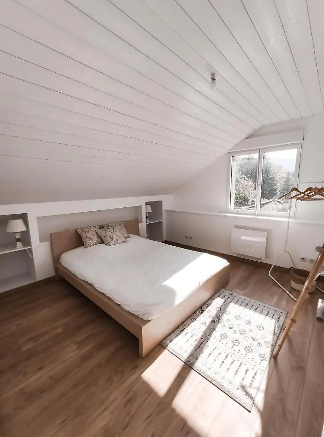 Le Chaplin-A Cote De Geneve-Calme-Fonctionnel-Wifi-Parking Apartment Neydens